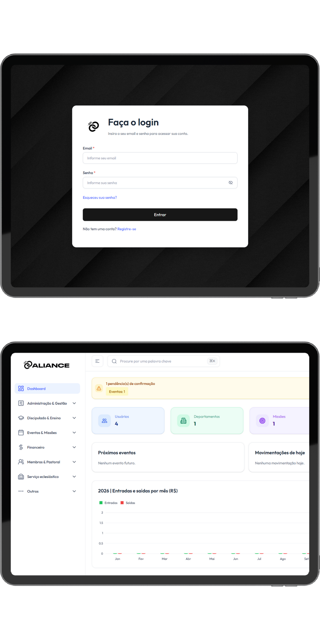 Gestão de Células no Aliance