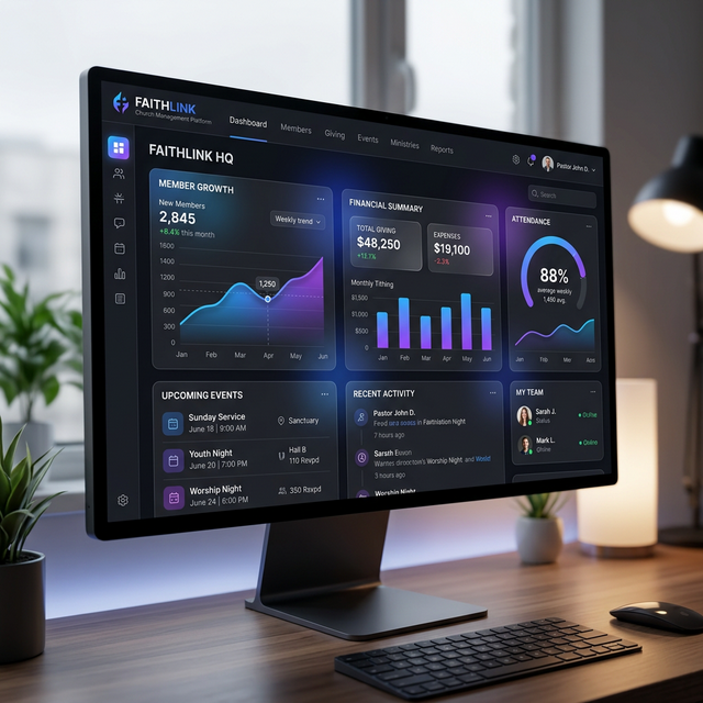 Aliance ERP Dashboard